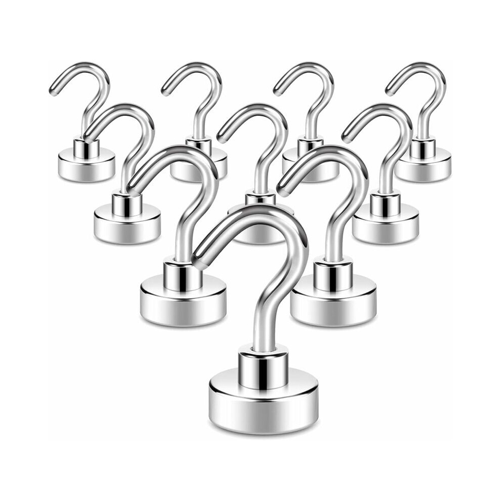 Magnetic Hooks For Versatile Use, Heavy Duty Magnet With Hooks For Hanging, Industrial Grade Rare Earth Neodymium Magnets, Protective Coatings For Enh 9416038069840