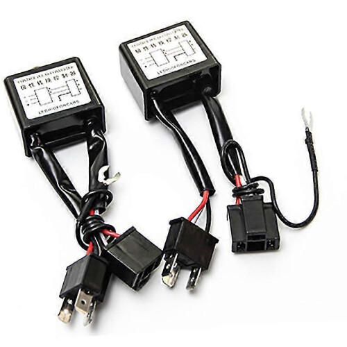 LED Headlight Polarity Converter Fault Eliminator Decoder HID H4 Lamp Positive and Negative Convert 2