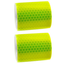 Verbessern Sie die Sicherheit bei Nacht mit reflektierendem Klebeband, gut sichtbarem Warnband für Verkehrs- und Baustellenbereiche