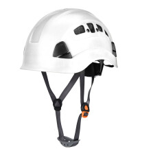 Equipo de arboricultura listo para expediciones, casco de seguridad ventilado para una exploración cómoda, casco de escalada ajustable para una