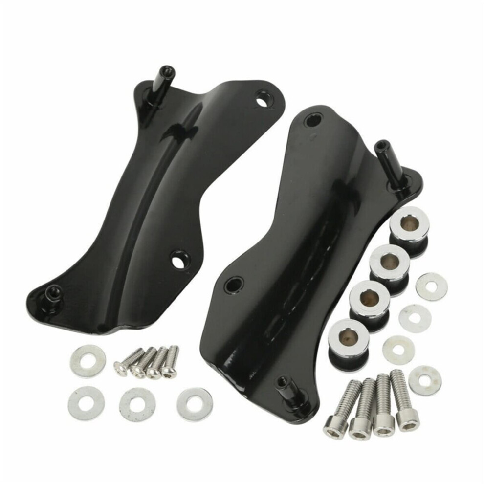 Moto Luggage Rack Detachable 2Up Pack Mounting Kit For Touring Road King 20142022 Docking Hardware Kit 9119770160317