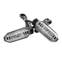 Amber LED Flasher Lights Compatible with Honda CRF1100L CRF300L CB500X CBR500R NC750X CB750 Motorcycle