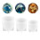 3Pcs De Silicone Forma De Para Artesanato DIY 11