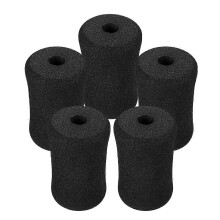 Roller Tube Gym Equipment Roller Pad Replacement For Fitness Equipment Anti-Slip Stable Grip Comfortable Support 5Pack
