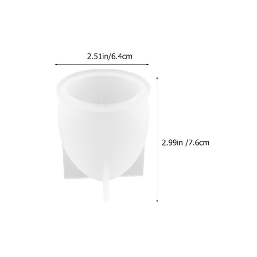 3Pcs De Silicone Forma De Para Artesanato DIY 1