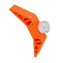 Portable manual hand polishing tool for curved surfaces, suitable for ceramic and wood, with ergonomic handle