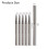 5 Pieces Premium Nail Design Brush Kit Assorted Sizes Fine Tip 7
