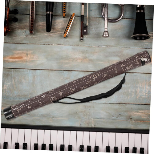 Flute Case Vertical Flute Storage Box Bamboo Carrying Case For Professional Use 1