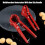 Multifunction Nutcracker NonSlip Handle HeavyDuty Chestnut Opener Walnut Clip Tool Comfortable Grip 5