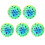 5 Palline 22 Cm in PVC per Bambini 9