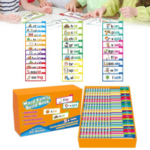 '30 Reading and Rhyming Screenplays, Children Ages 36 Reading and Rhyming, Prefixes, Word Families, Word Cards, Reading Games (A)'
