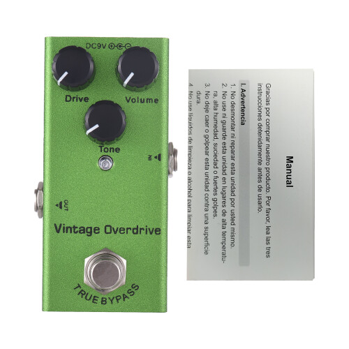 Gitarren-Vintage-Overdrive-Effektpedal,