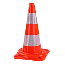Stabilo Traffic Cone, Traffic Cone, Warning Cone, Traffic Cone, Warning Cone, 500 mm with 2 Strips