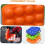 2pcs Portable Egg Carton Plastic Folding Egg Storage Carry Case For Refrigerator Organizer Bin Camping Picnic 3
