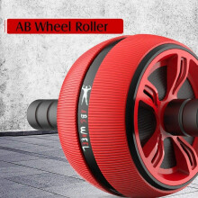 Ab Wheel Roller Machine, extra grote buikspierroller voor core-krachttraining en een complete lichaamstraining voor thuisgymnastiek, duurzaam, stil