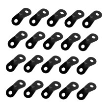 Zeltspanner für zuverlässigen Aufbau im Freien, Seilversteller mit Windseilschnalle aus Aluminiumlegierung, Doppellochdesign für sicheres