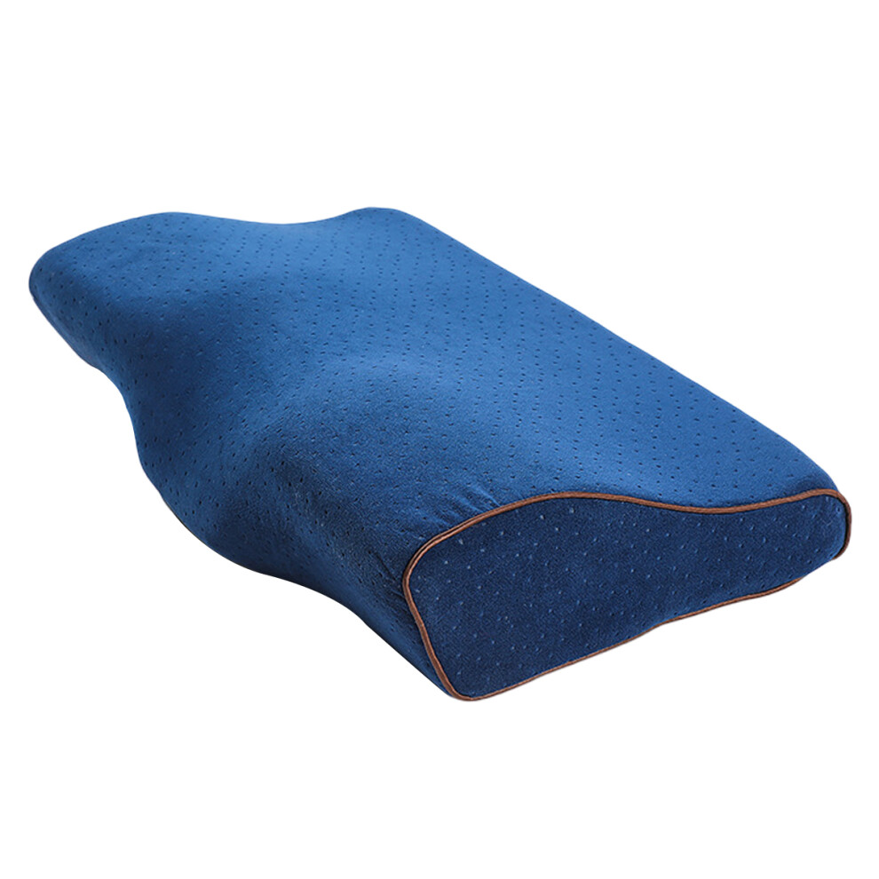 Memory Foam Pillow for Neck Support, Slow Rebound Orthopedic Pillows with Gel Cooling Technology, Breathable Fabric Memory Foam Pillow for Neck Should