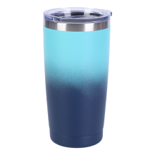 Doppelwandiger, vakuumisolierter Edelstahlbecher, großes Fassungsvermögen (20 oz), BPA-freier Deckel, hält Getränke 12 Stunden heiß und über 30