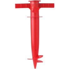 Support de parasol de plage réglable, ancrage dans le sable pour les jours de vent, installation facile pour terrasse, pelouse, plage