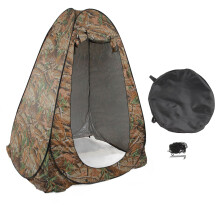 Tente pliante d'intimité, conception pliable pour une installation rapide, abri léger et portable avec accessoires complets comprenant tente,