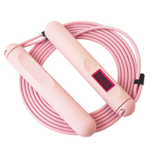 Verstellbares Fitness-Springseil, Speed-Springseil für Männer und Frauen mit 360-Grad-Drehung, ergonomischen, rutschfesten Gummigriffen, perfekt