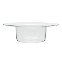 Dessert Bowls Glass Straw Hat Shape For Ice Cream Yogurt And Fruit Tasting Salad Bowls