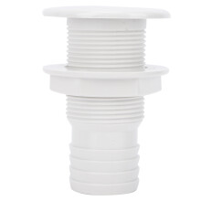 Accesorios pasacascos blancos para aplicaciones en embarcaciones, accesorio marino de plástico ABS resistente al agua salada y a los productos