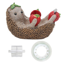 Tape Cutter Tool  Hedgehog Artifact Cutting Tool, Cute Resin Figure Nonslip Base