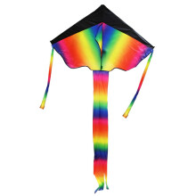 Large Outdoor Kids Kite With Colorful Tail Easy Flyer Butterfly Design For Girls