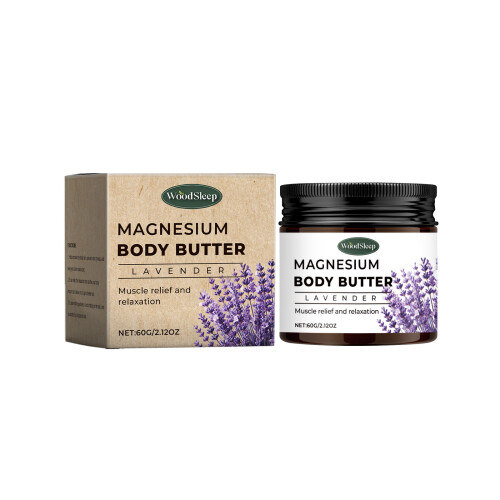 Lavendel-Magnesium-Körpercreme, sanfte Reinigung
