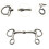 Horse Bit Stainless Steel Snaffle Bit for Training, Rustproof, BridleCompatible Equestrian Gear 2