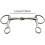 Horse Bit Stainless Steel Snaffle Bit for Training, Rustproof, BridleCompatible Equestrian Gear 4