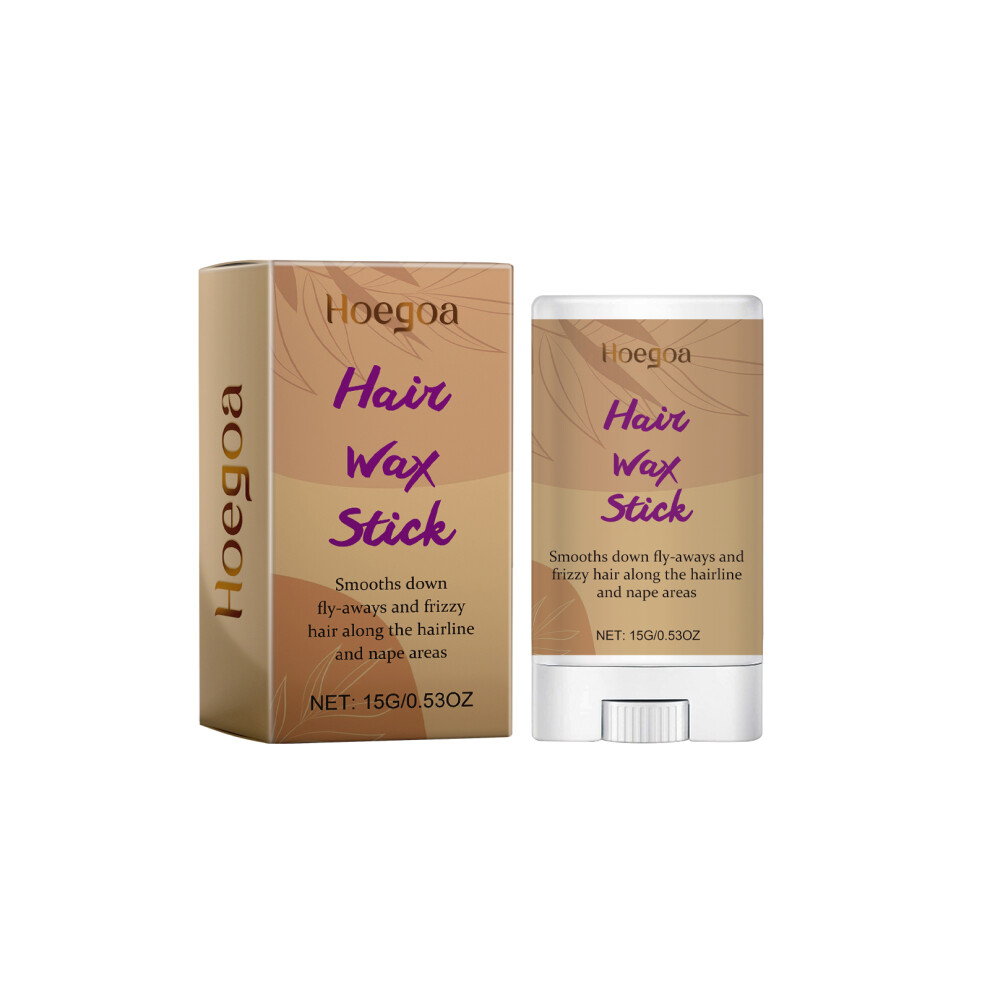 Hair Wax Stick Natural Luster Smoothing Frizz Long-Lasting Styling