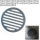 Replacement Fire Grate Cast Iron Round 20 Cm Diameter For Fireplace WoodBurning 3