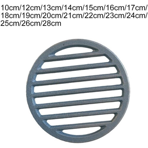 Replacement Fire Grate Cast Iron Round 20 Cm Diameter For Fireplace WoodBurning 1