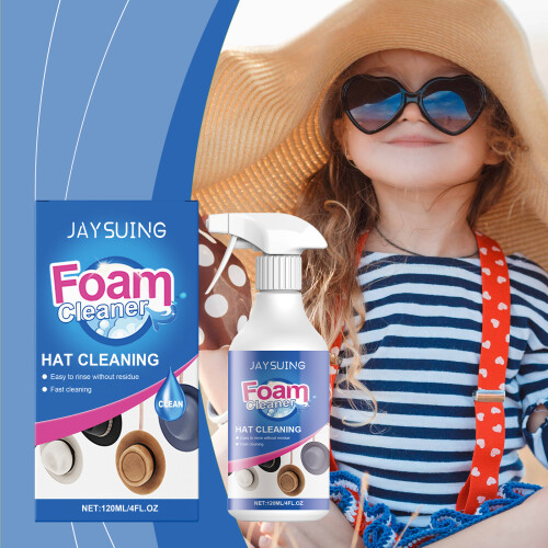 Hat Foam Cleaner for Stain Removal and Deodorant 1
