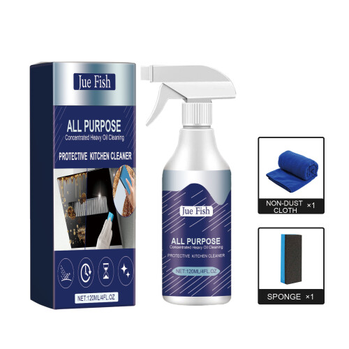 Jue Fish Heavy Oil Kitchen Cleaner for Range Hood