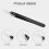 3pcs Ceramic Reverse Tweezers Anti-Static 1300 Heat Resistant 5