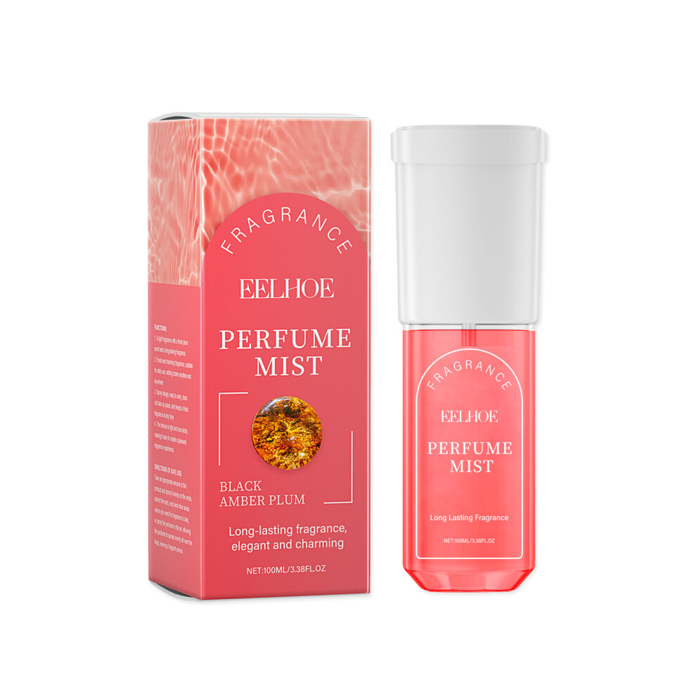 Amber Plum Body Perfume Spray - Light, Natural, Non-Greasy