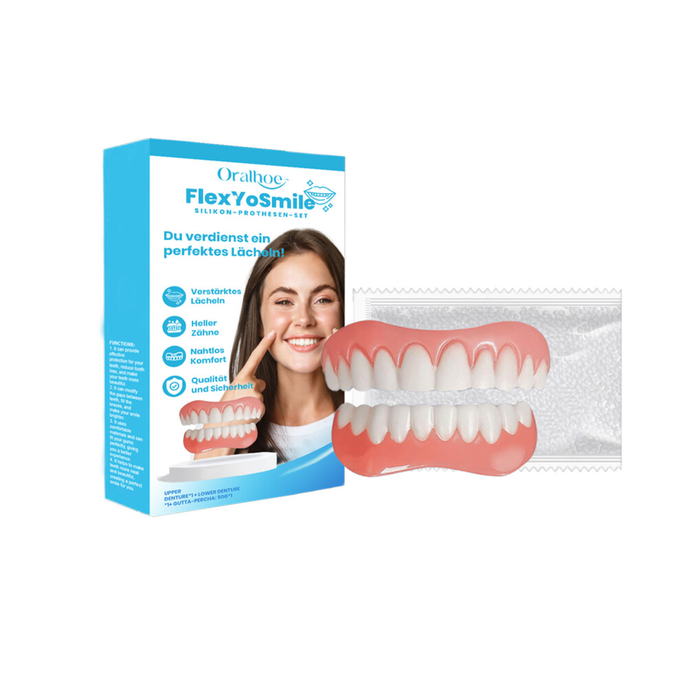 Cosmetic Denture Set, Enhance Smile Denture Care
