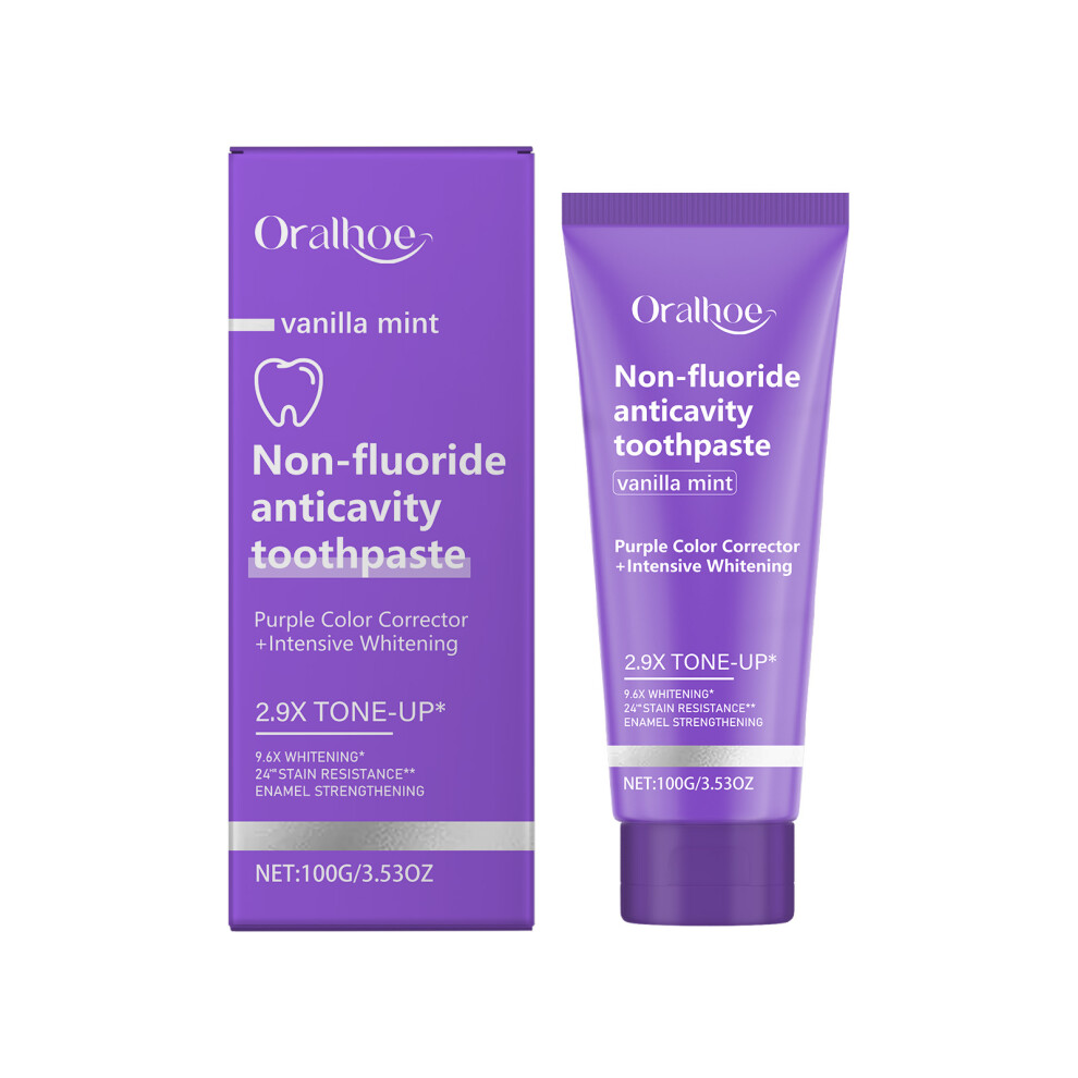 Purple/Yellow Gloss Toothpaste - Tartar & Mouth Odor