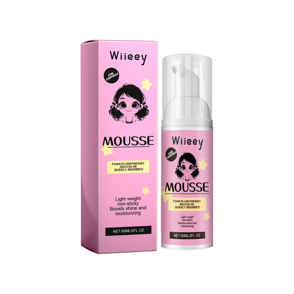 Curl Controls Mousse Anti-Frizz Moisturizing Elastin
