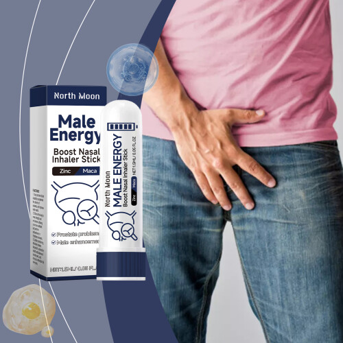 Men's Herbal Nasal Stick, Gentle Cleansing 1