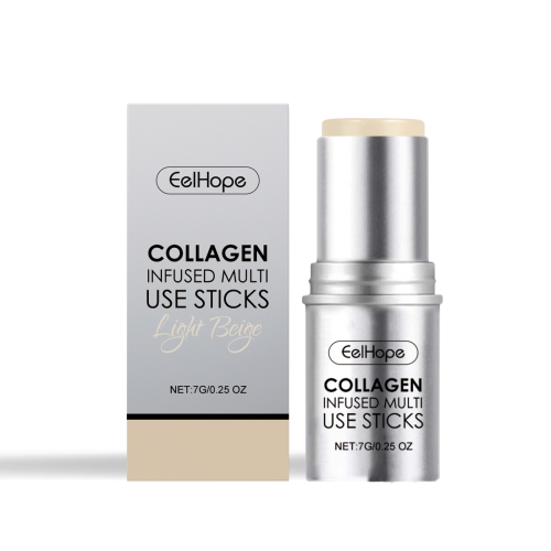 Collagen Makeup Stick, Moisturizes Natural Multicolor Blush Stick