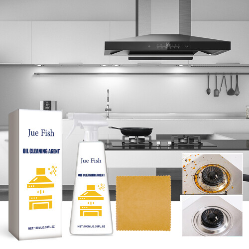 Kitchen Range Hood Heavy Oil Cleaner 1