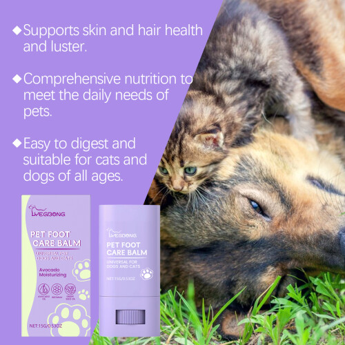 Pflegecreme für Hunde- & Katzenfüße 2