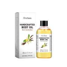 Vanilla Bean Body Oil Hydrates & Nourishes Skin