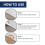 Waterproof Mildew Resistant Wall Tile Seam Sealant 10