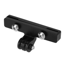 CNC alumíniumötvözetből készült nyeregsín-tartó, széleskörű kompatibilitás a GoPro Hero Interface termékekkel és más