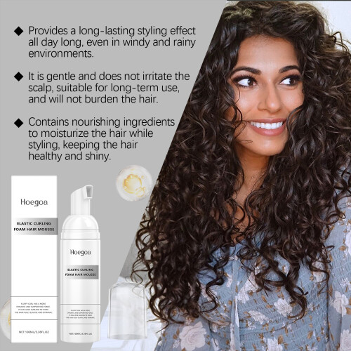Hair Styling Mousse Oil Control Light Fluffy Volume 2